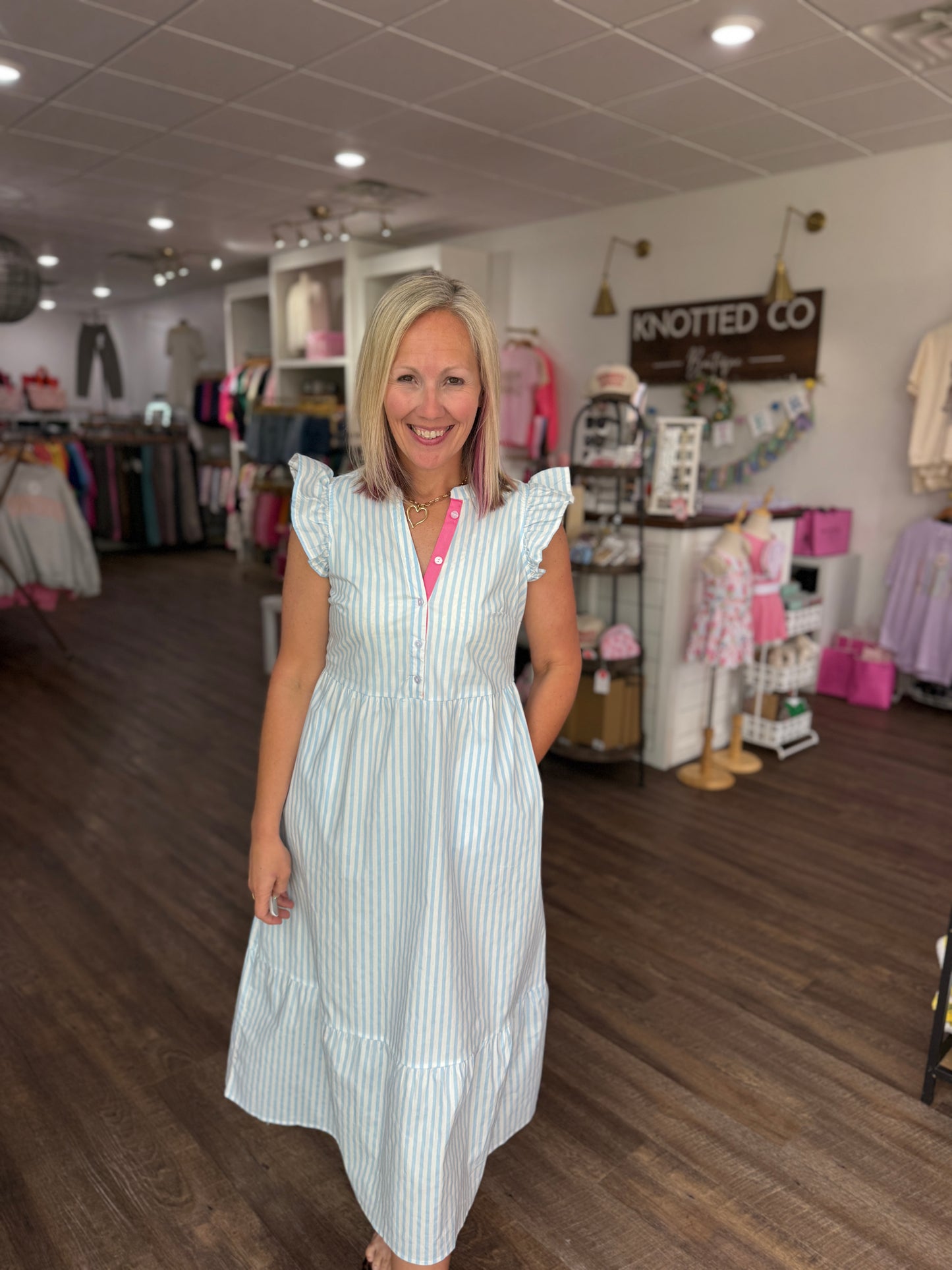 Sweet Stripes Dress
