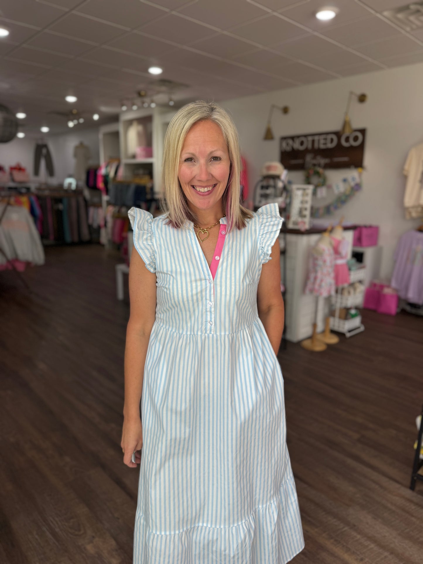 Sweet Stripes Dress