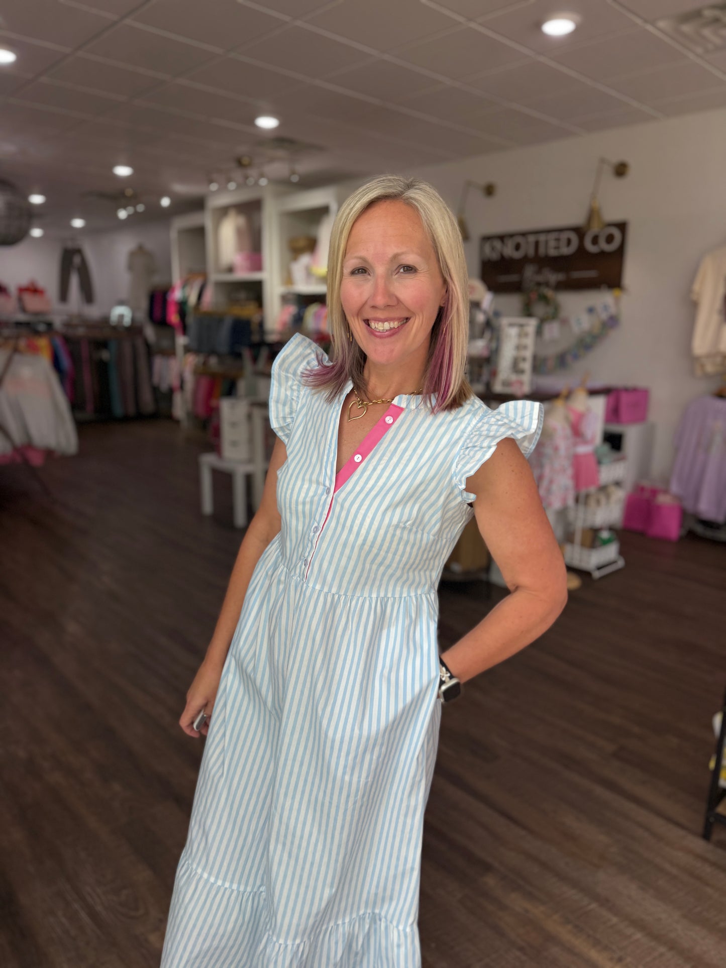 Sweet Stripes Dress