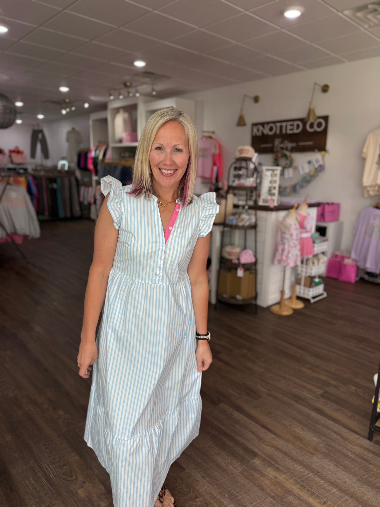 Sweet Stripes Dress