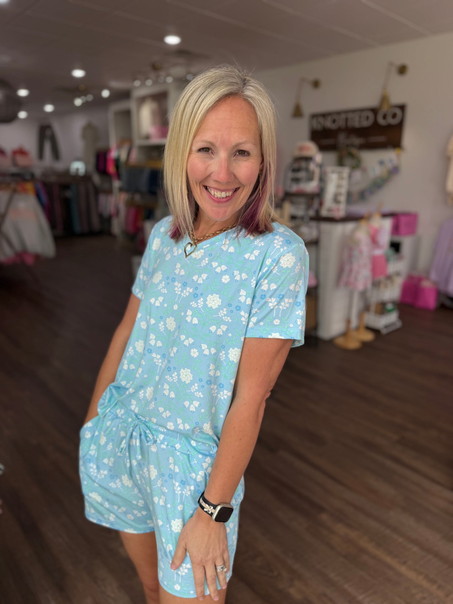 Quiet Blossom PJ Set