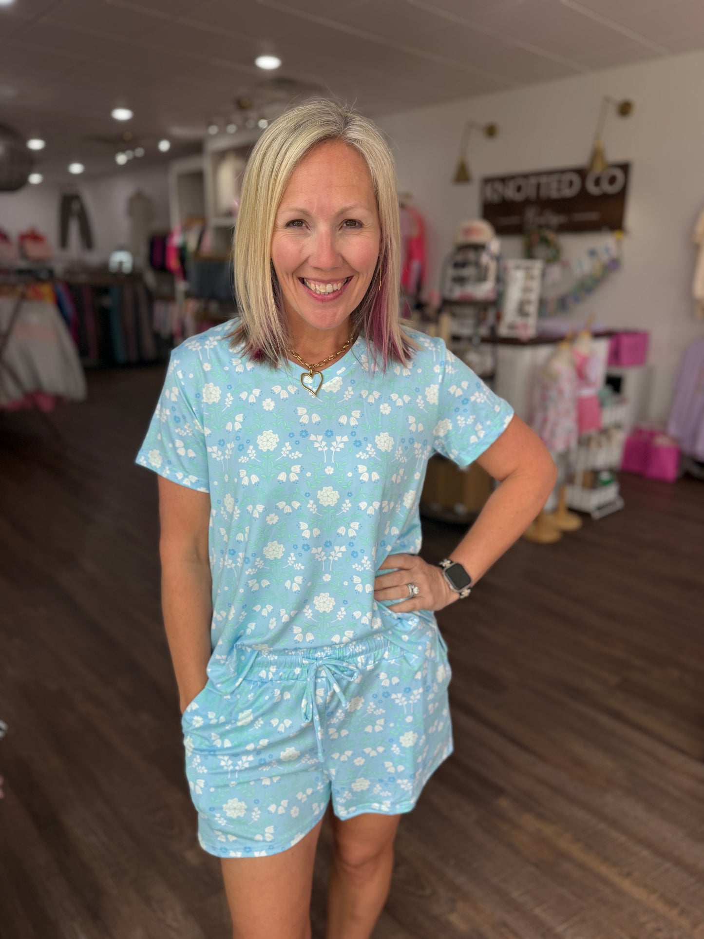 Quiet Blossom PJ Set
