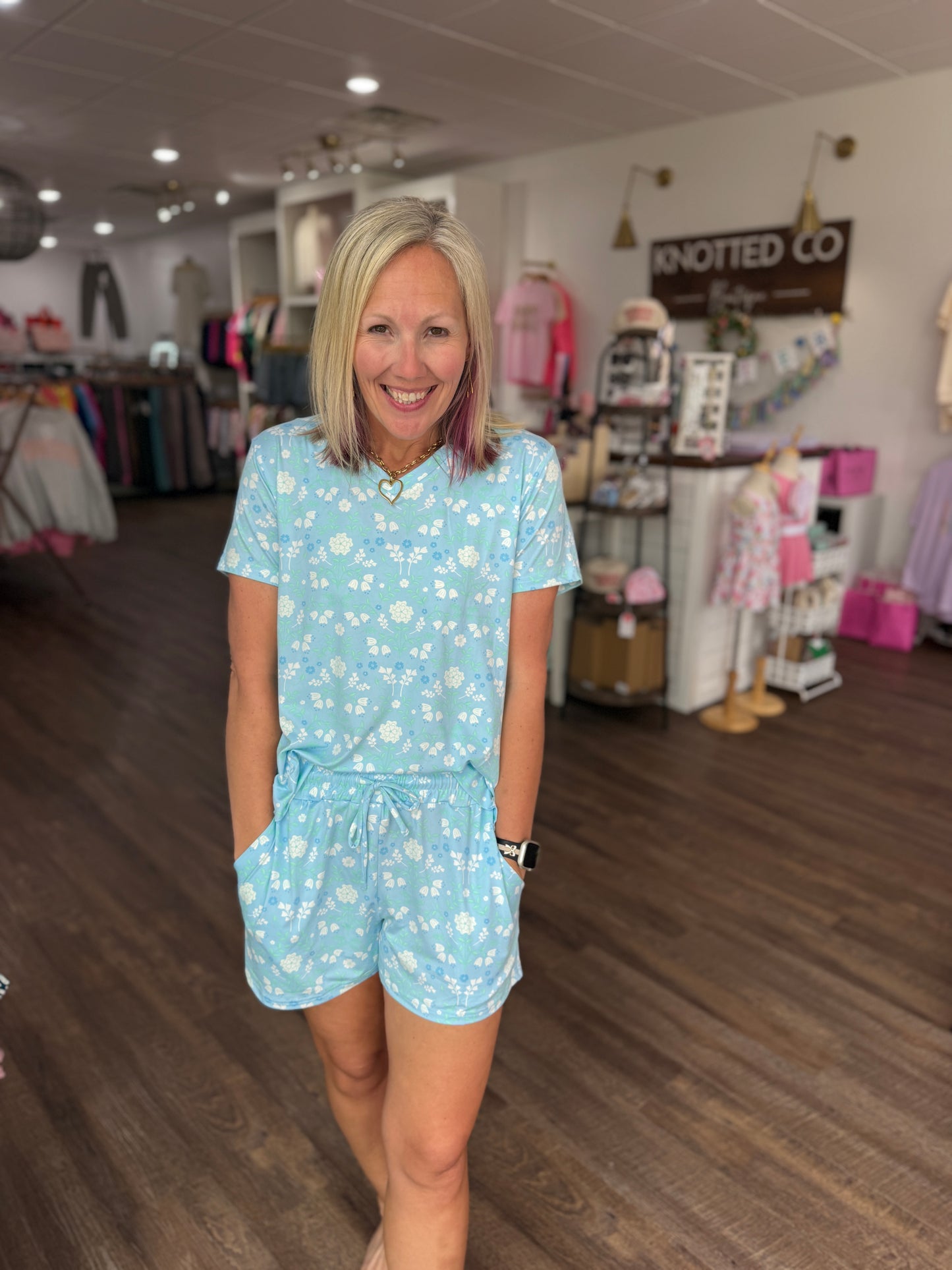 Quiet Blossom PJ Set