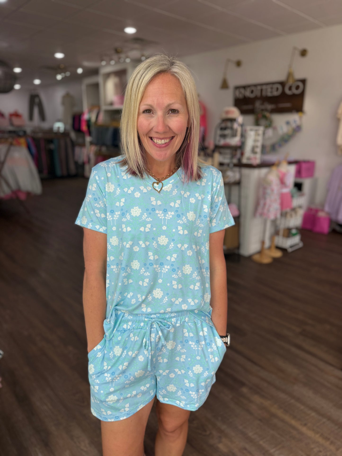 Quiet Blossom PJ Set