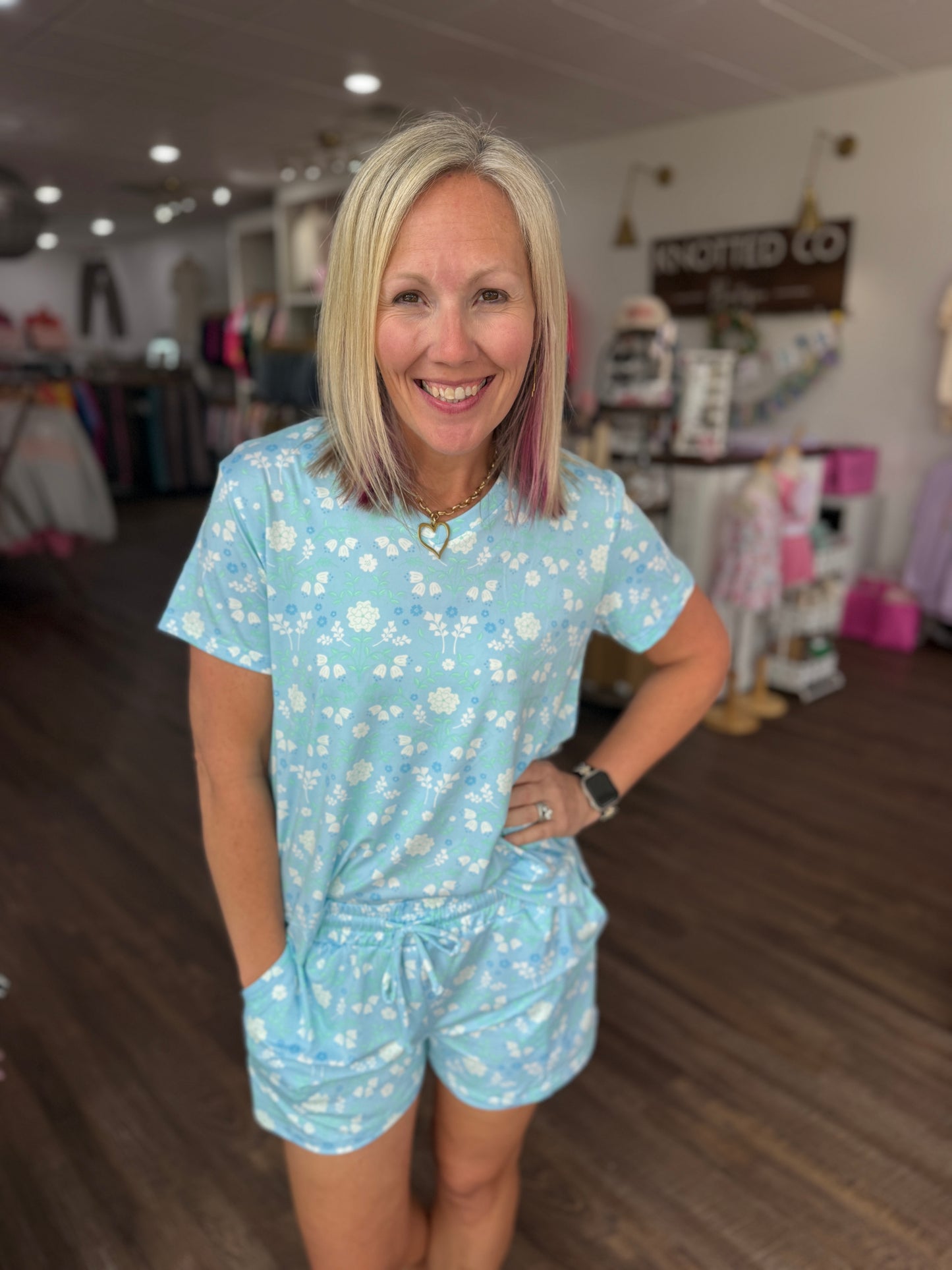 Quiet Blossom PJ Set