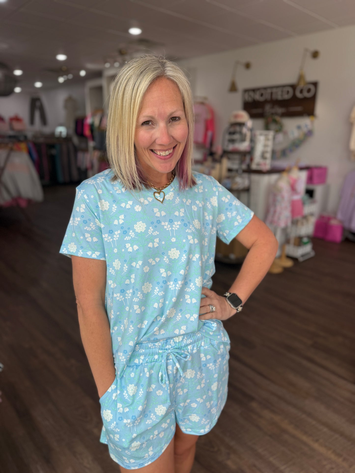 Quiet Blossom PJ Set