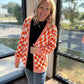 Vols Checkered Cardigan