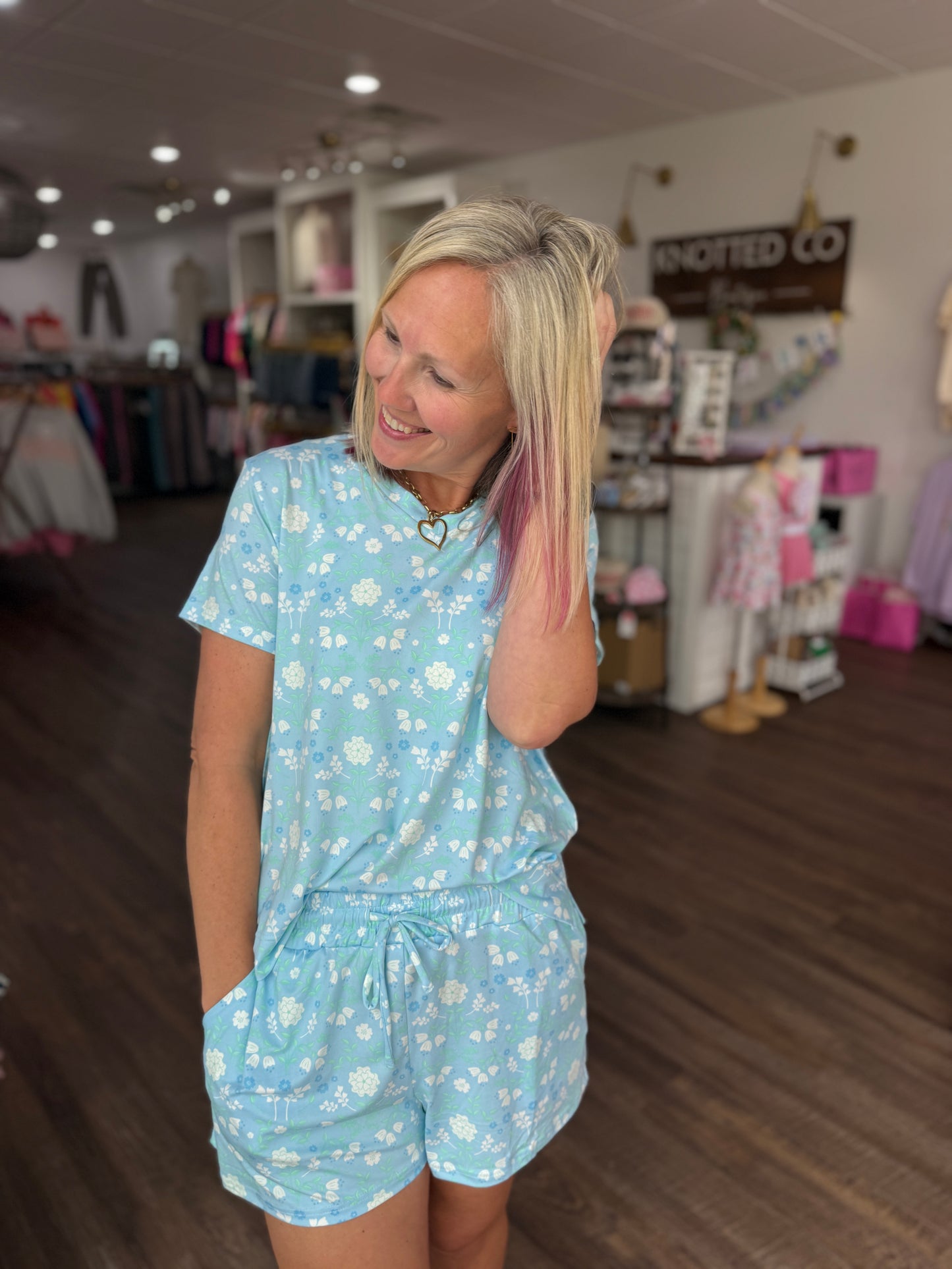 Quiet Blossom PJ Set