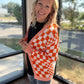 Vols Checkered Cardigan