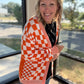 Vols Checkered Cardigan