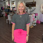 Neon Pink Skort