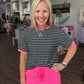 Retro Pop Stripe Tee