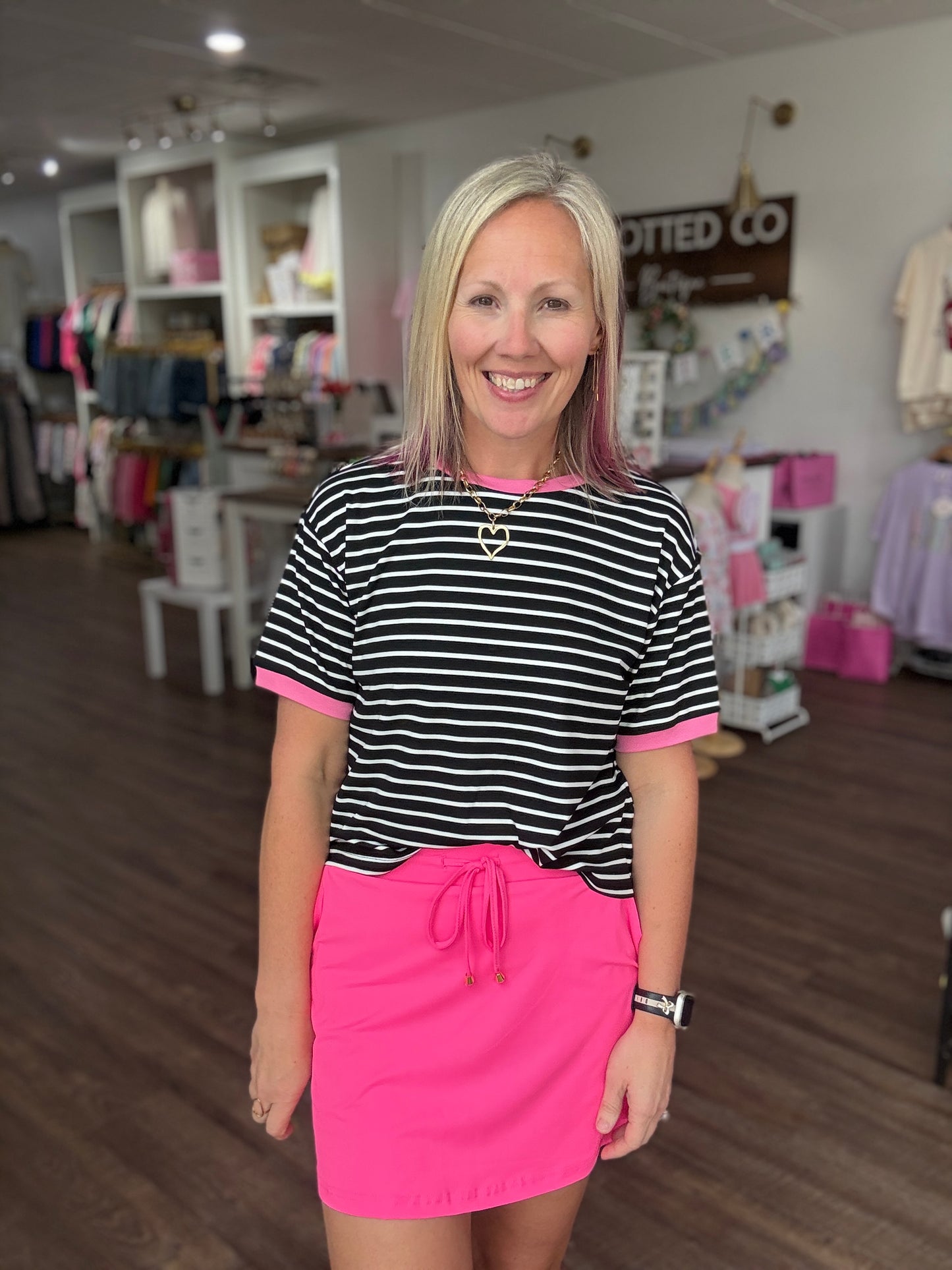 Retro Pop Stripe Tee