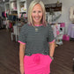 Retro Pop Stripe Tee