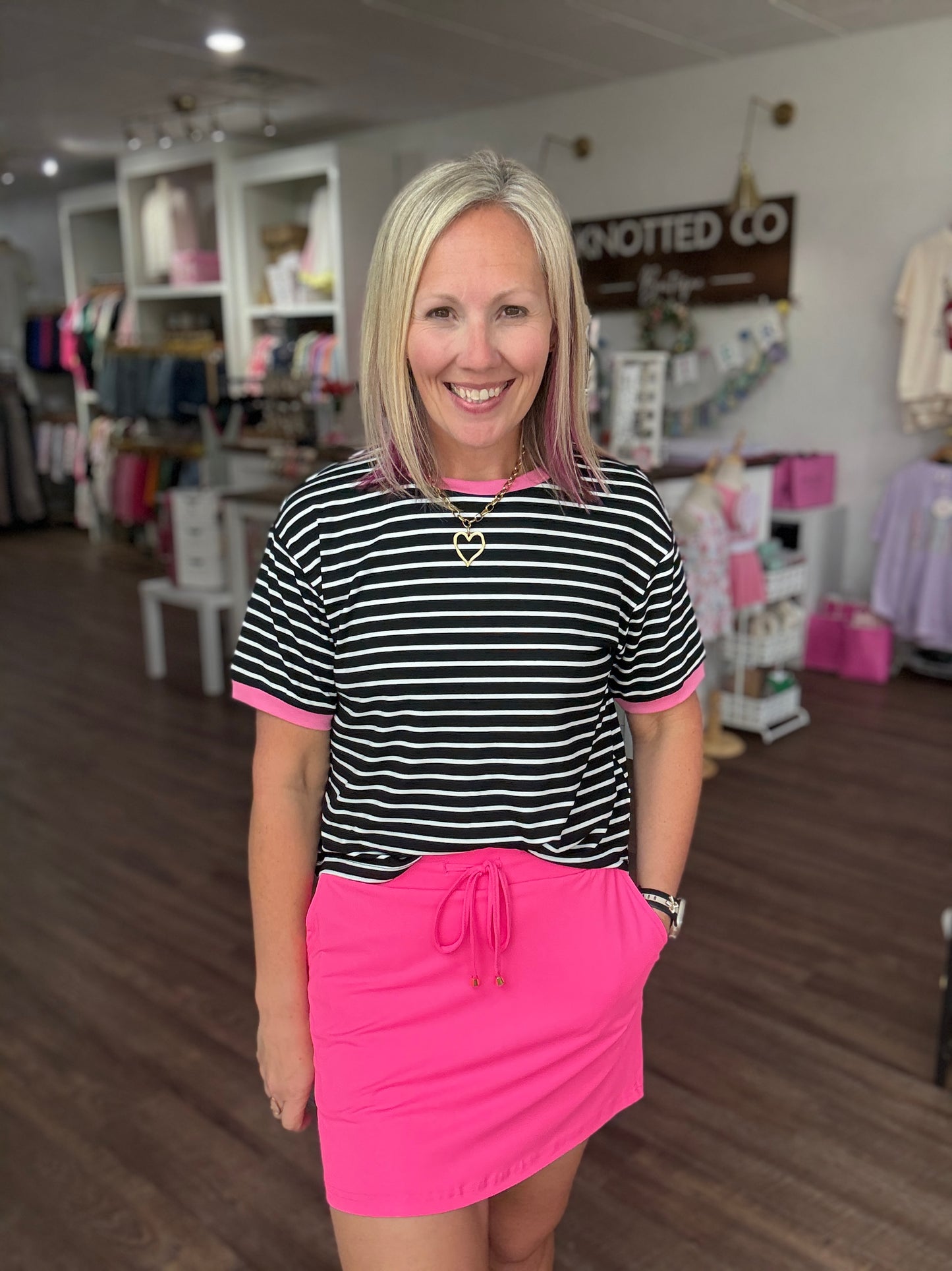 Retro Pop Stripe Tee