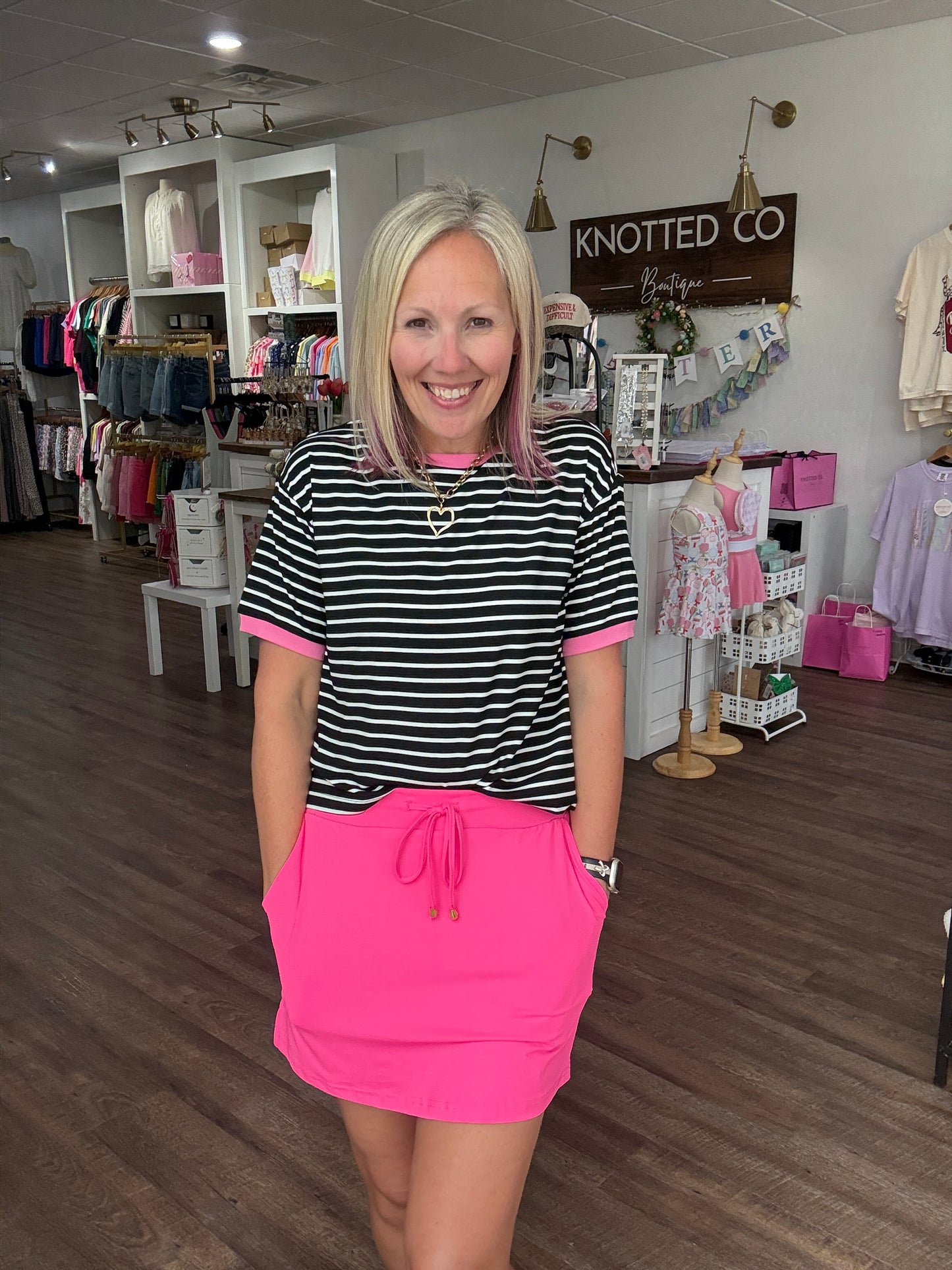 Retro Pop Stripe Tee