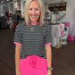 Retro Pop Stripe Tee