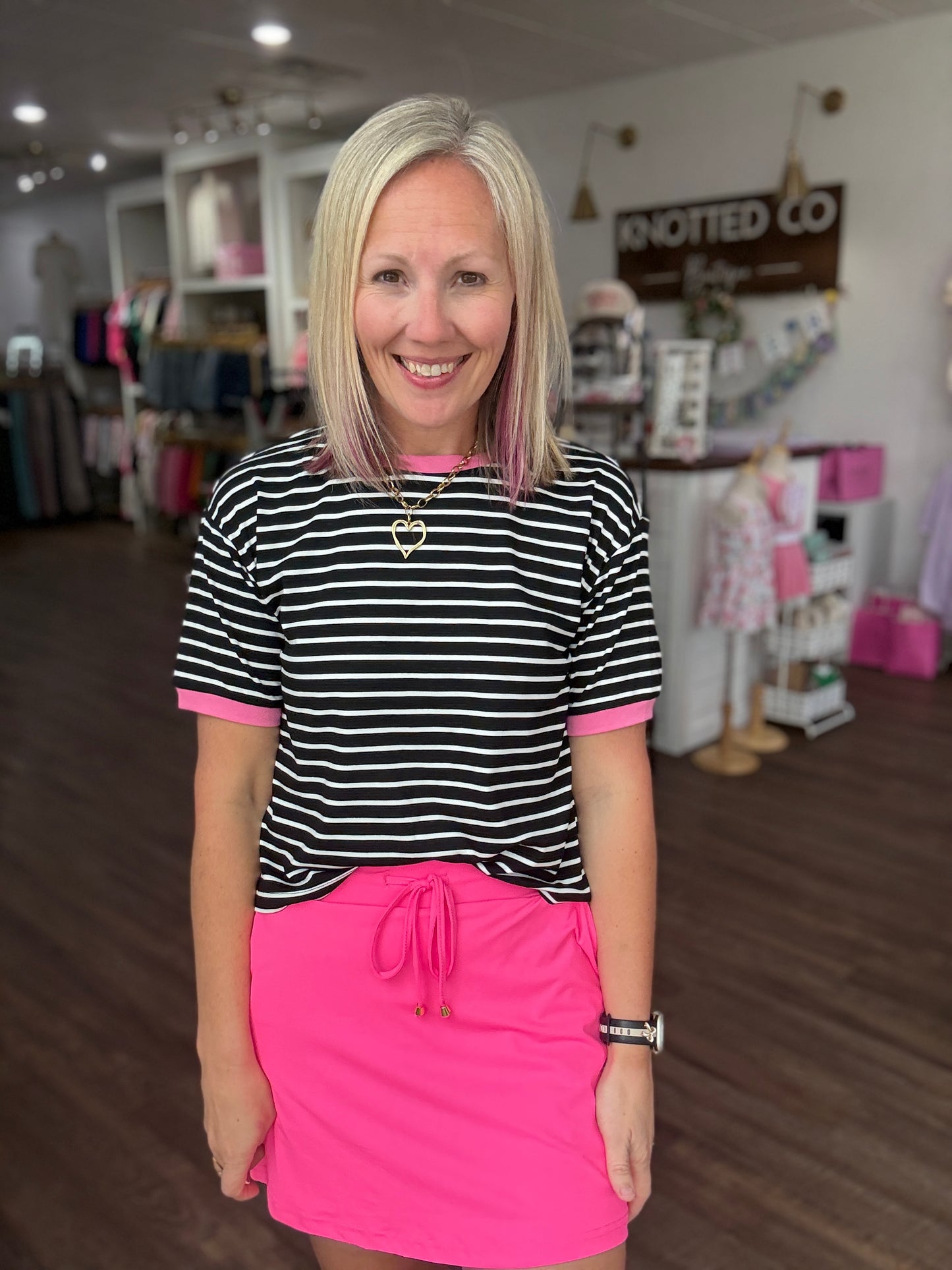Retro Pop Stripe Tee