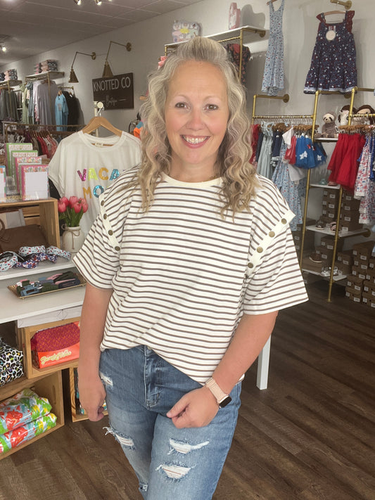 Addison Top-Mocha (S,M)