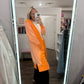 It's Friday Cardi- Orange