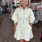 The Good Stitch Dress- Ecru