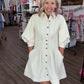 The Good Stitch Dress- Ecru