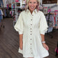 The Good Stitch Dress- Ecru