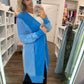 It's Friday Cardi- Blue