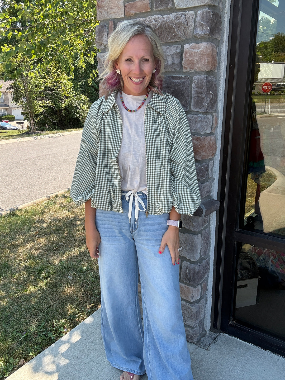 Gingham, Please Jacket