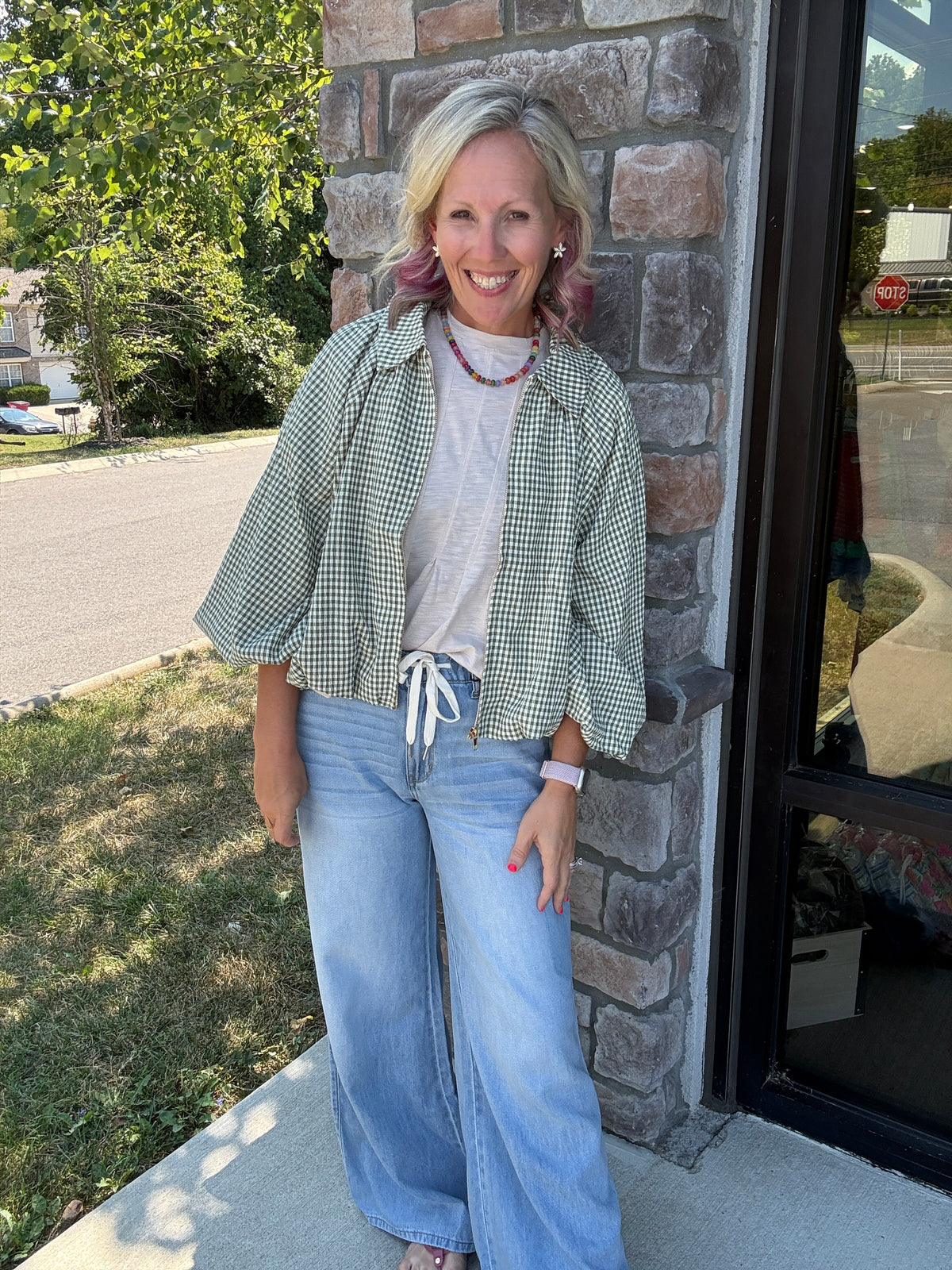 Gingham, Please Jacket