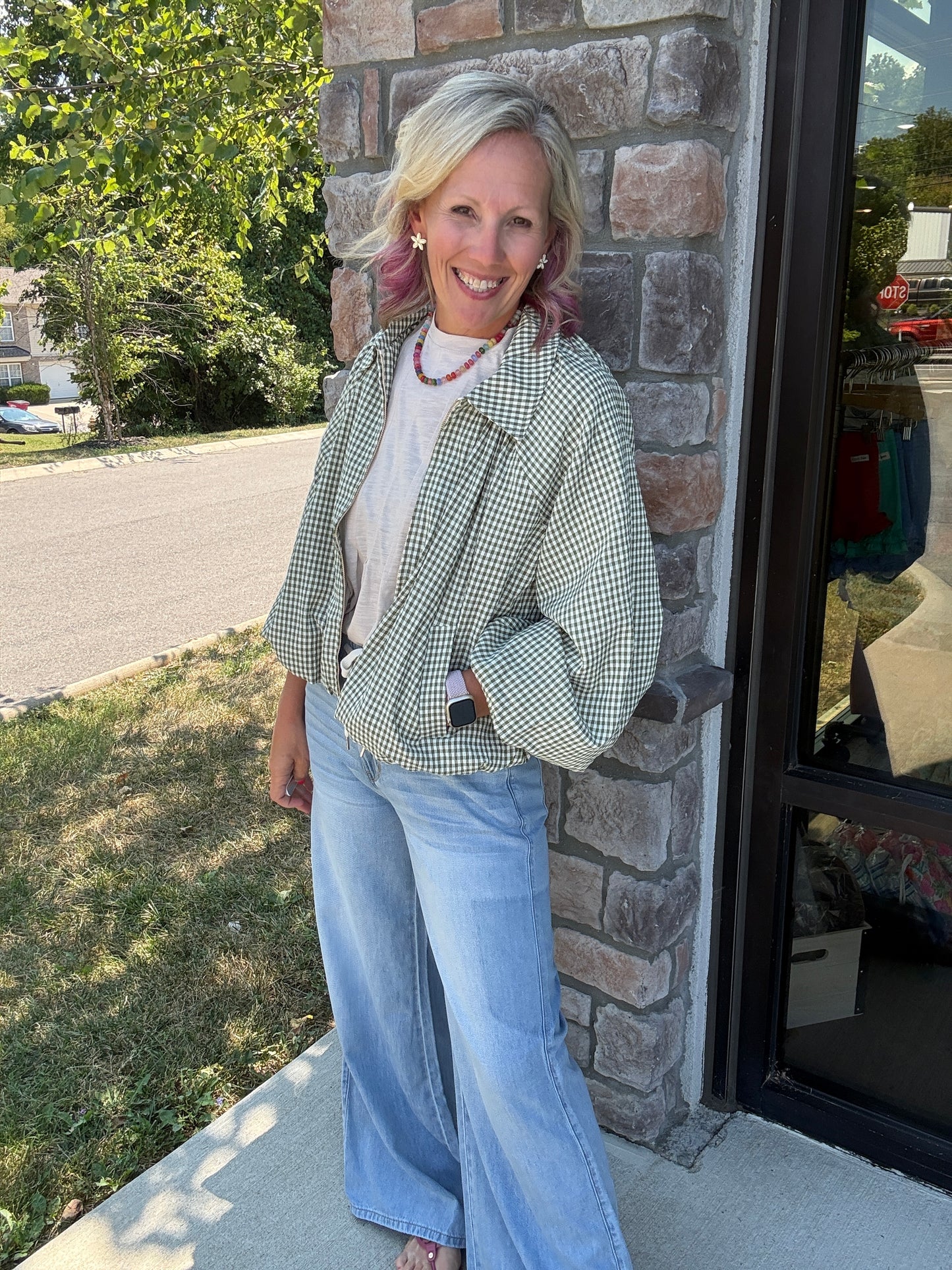 Gingham, Please Jacket
