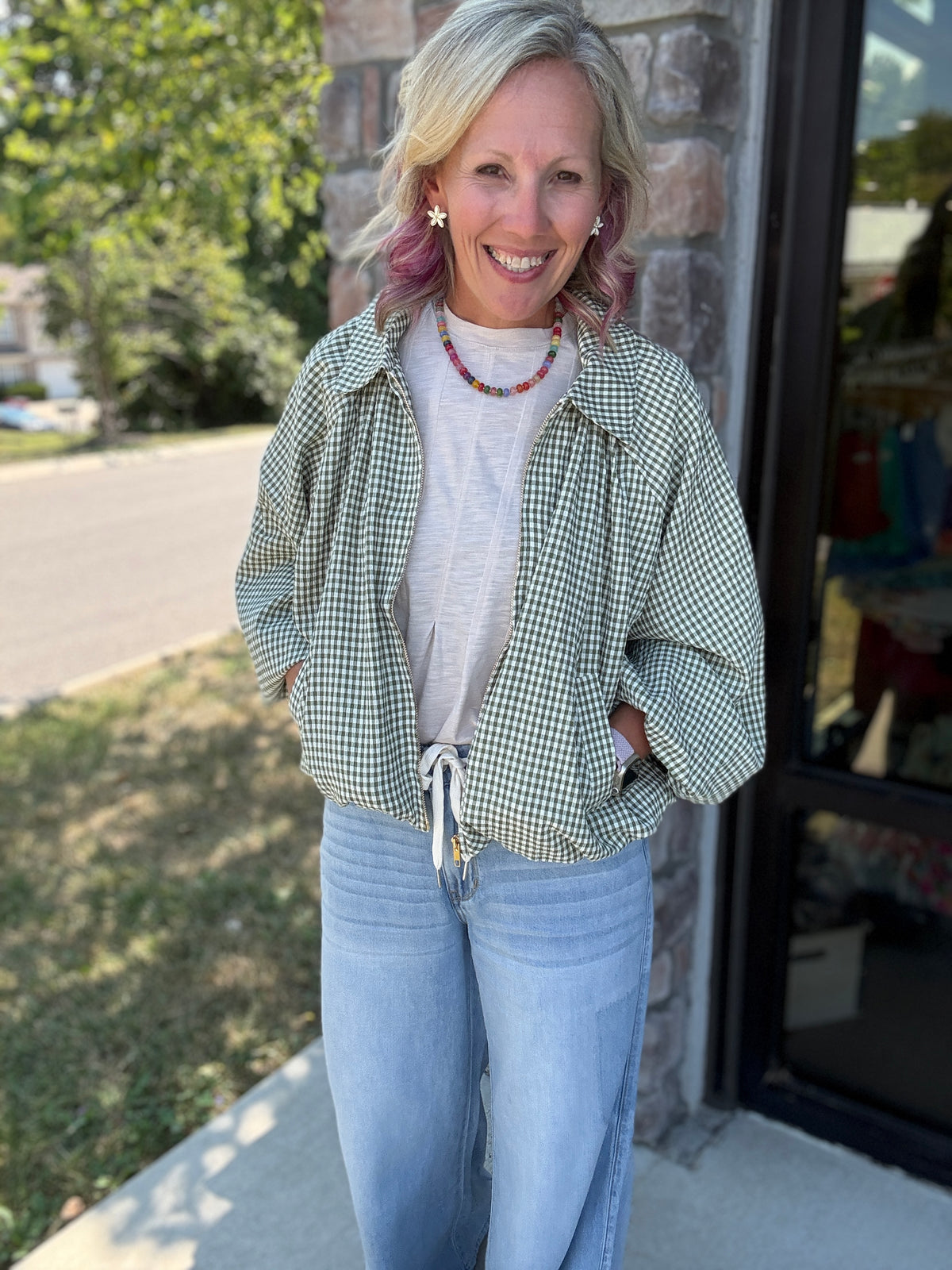 Gingham, Please Jacket