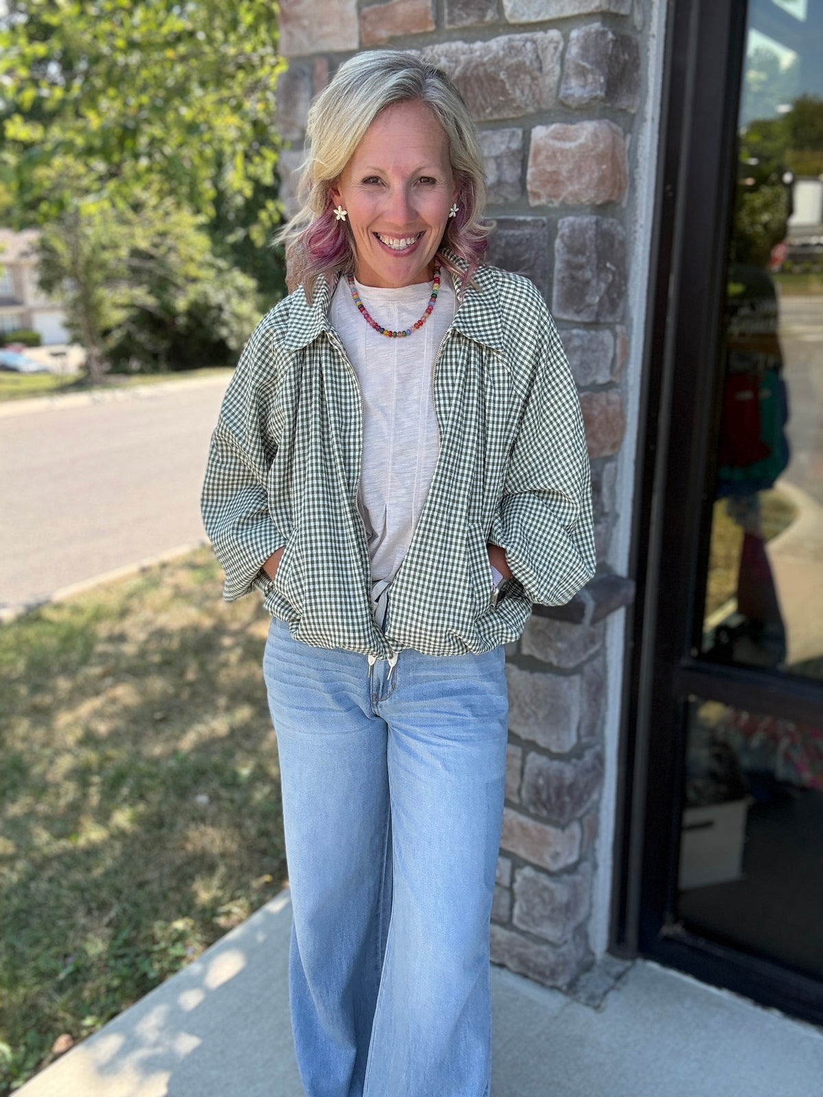 Gingham, Please Jacket