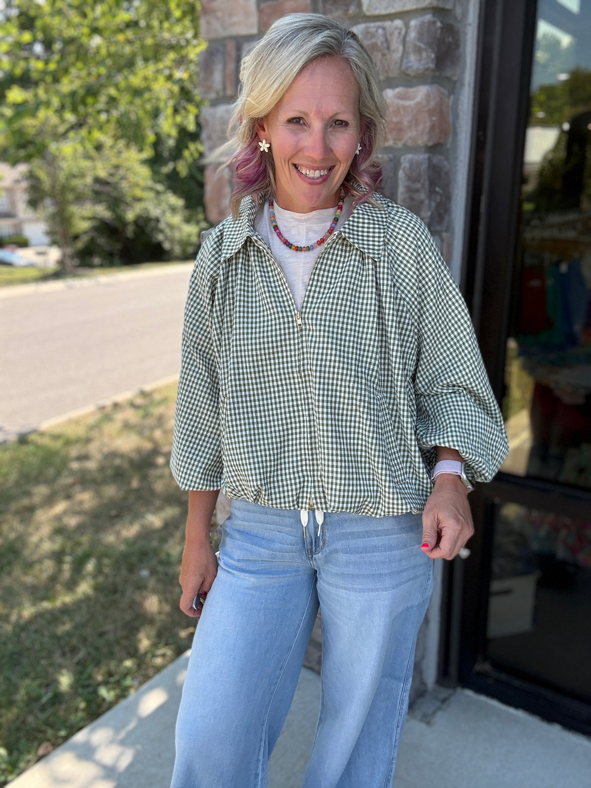 Gingham, Please Jacket
