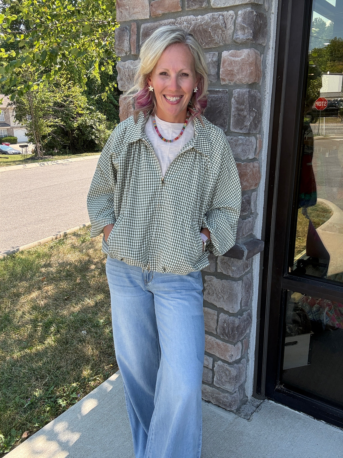 Gingham, Please Jacket