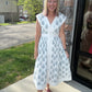 Porcelain Blue Zip Dress