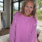 Classic Crew Pullover- Wild Berry