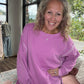 Classic Crew Pullover- Wild Berry