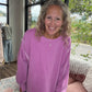 Classic Crew Pullover- Wild Berry