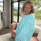 Classic Crew Pullover- Blue Razz