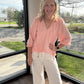 Blush Tiered Blouse