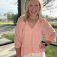 Blush Tiered Blouse