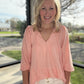 Blush Tiered Blouse