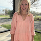 Blush Tiered Blouse