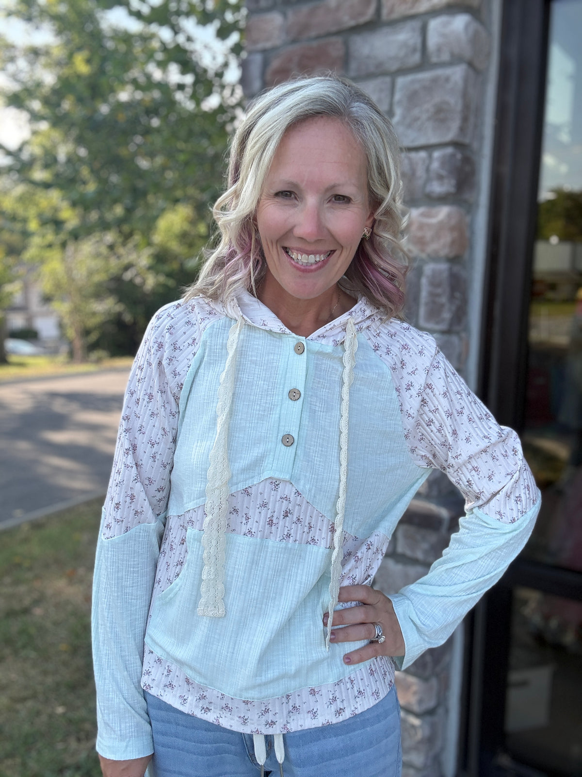 Sweet on Sage Top