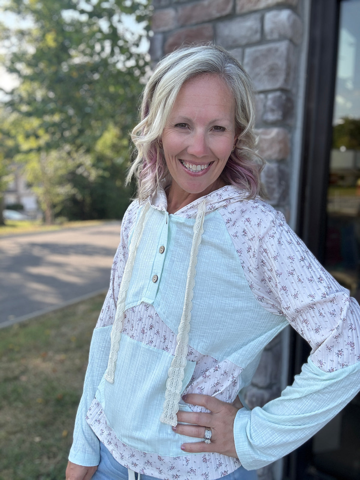 Sweet on Sage Top