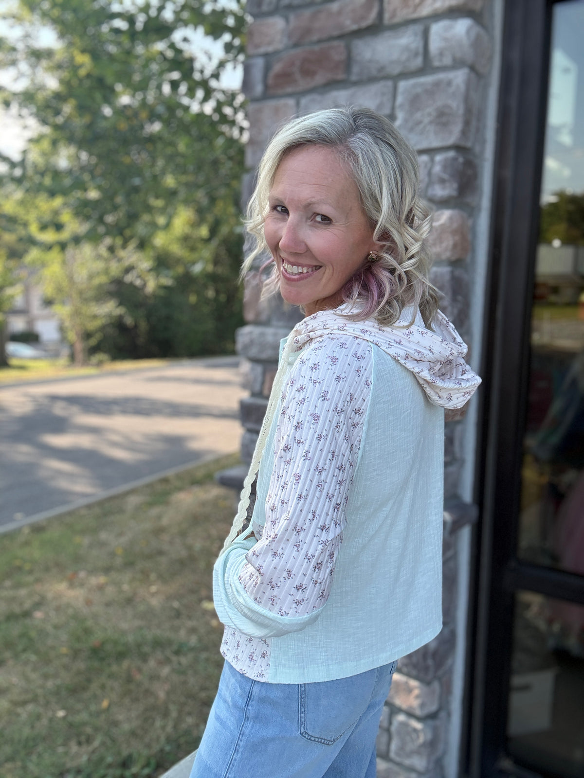Sweet on Sage Top
