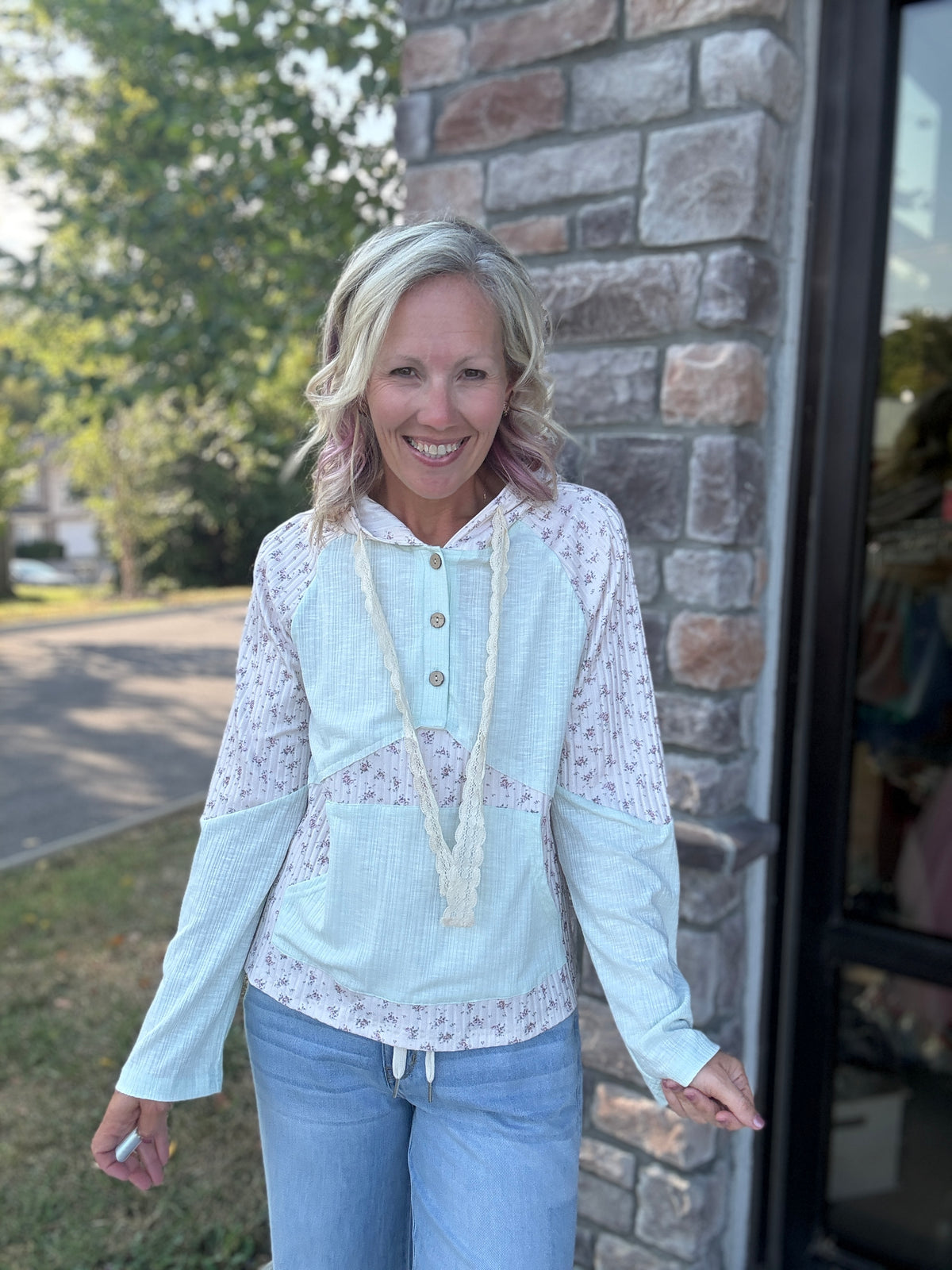 Sweet on Sage Top