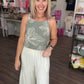 Breezy Days Linen Pant- Natural