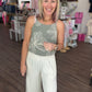Breezy Days Linen Pant- Natural